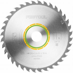 Piła tarczowa HW 210x2,4x30 W36 FESTOOL 493198
