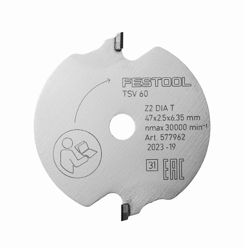 Tarcza podcinająca DIA 47x2,5x6,35 T2 FESTOOL 577962