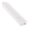 PROFIL LED INLINE MINI XL 2MB WPUSZCZANY BIAŁY, KLOSZ MLECZNY
