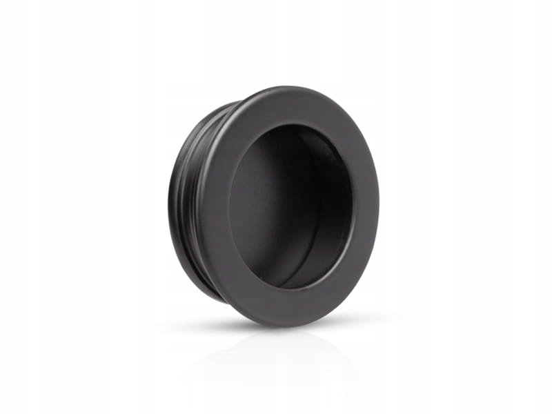Uchwyt wpuszczany #35 czarny mat