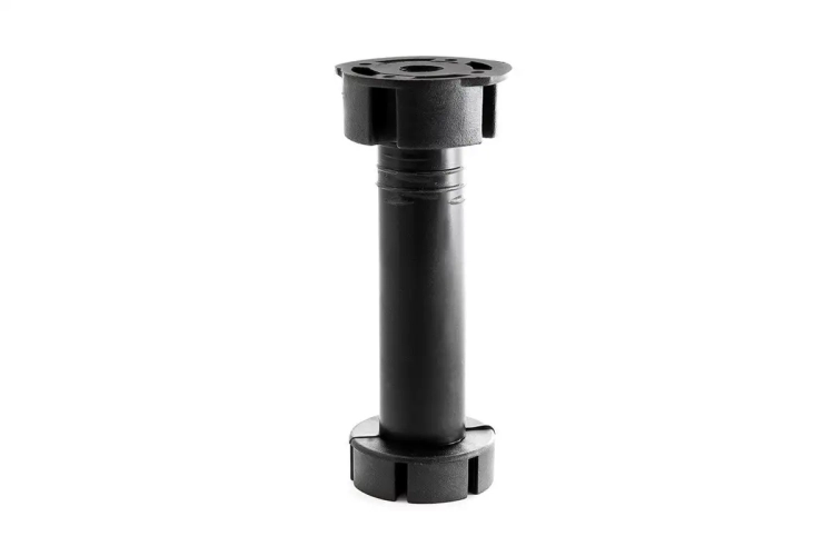NÓŻKA REGULOWANA CZARNA H-150MM