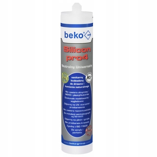 Silikon pro4 Universal biały 310 ml