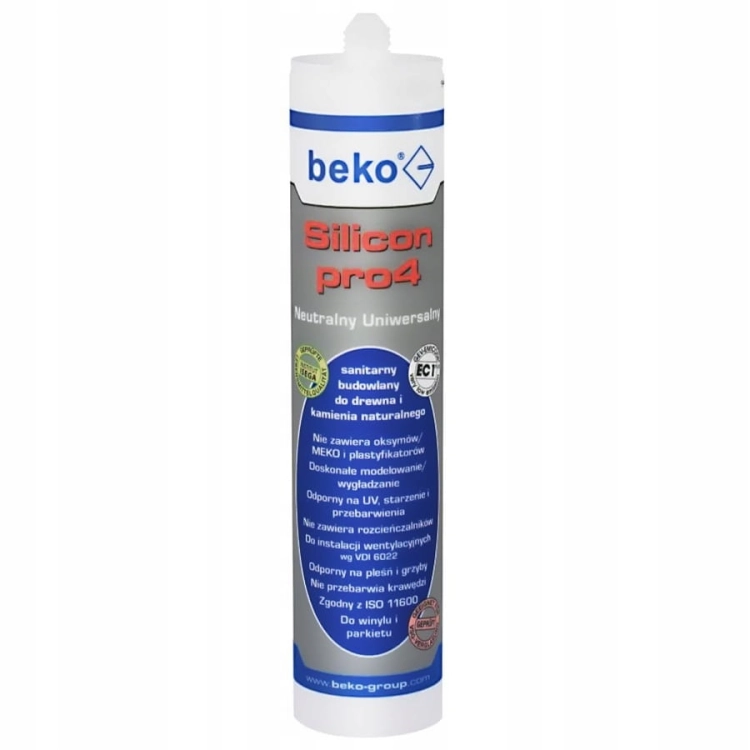 Silikon pro4 Universal biały 310 ml
