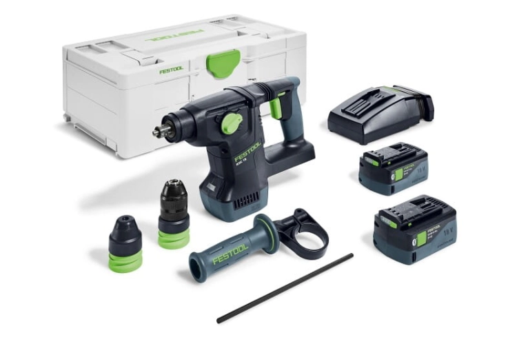 Młotowiertrka akumulatorowa z funkcją kucia KHC 18 5,0 EBI-Plus FESTOOL 577448