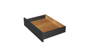 Szuflada STARWALL niska czarna