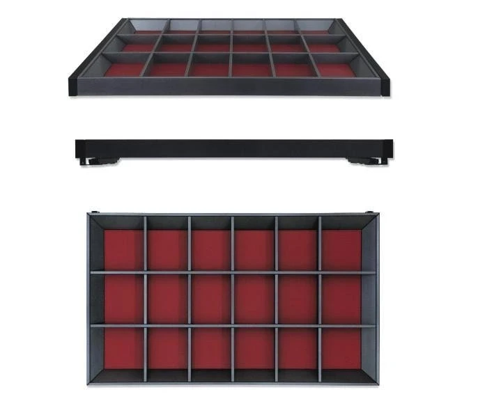 Szuflada z systemem podziału grafitowa.webp