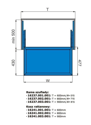 Kosz rattanowy rozmiary