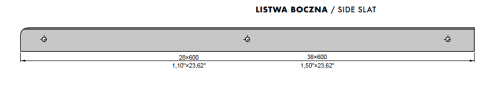 Listwa boczna