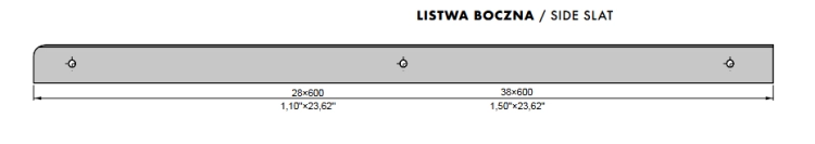 Listwa boczna