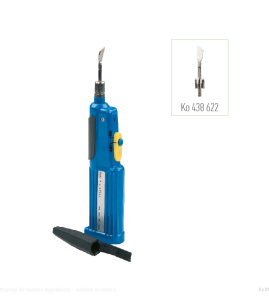 Przyrząd do topienia wosku  na baterie C47