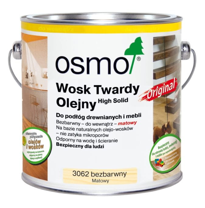 Osmo Wosk twardy olejny Matowy