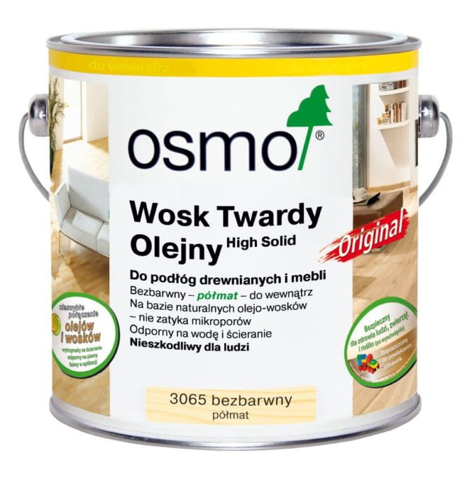 Wosk twardy olejny Półmat