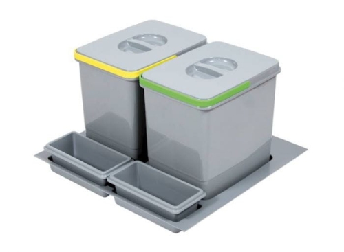Kosz ITALPLAST 600 (2 wiadra)
