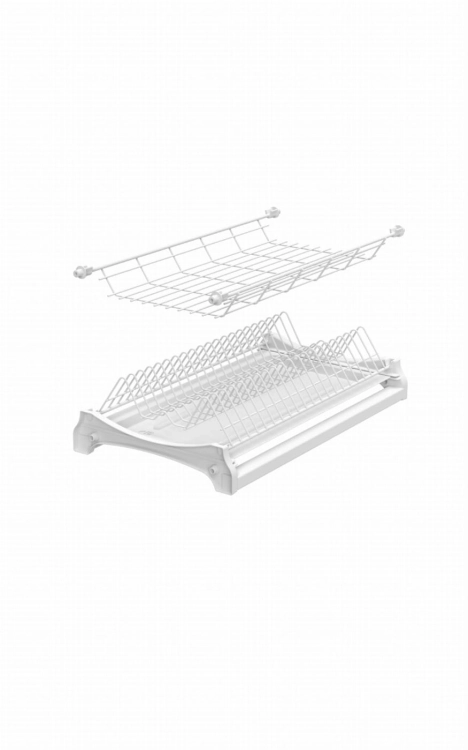 Ociekarka 50 biała z podstawą alu. W-2507-500A.P1