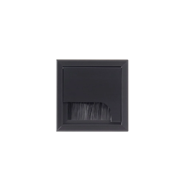 Przepust kablowy czarny 80x80mm