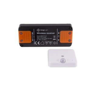 DELI 2 wył.do szaf, zestaw 1 pkt (wył+ sensor) biały DELI-ZES-1P-BI-02