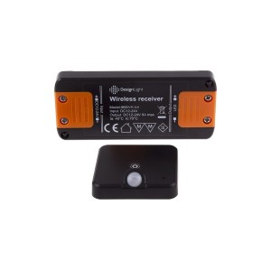 DELI 2 wył. do szaf, zestaw 1 pkt (wył.+ sensor) czarny DELI-ZES-1P-CZ-02