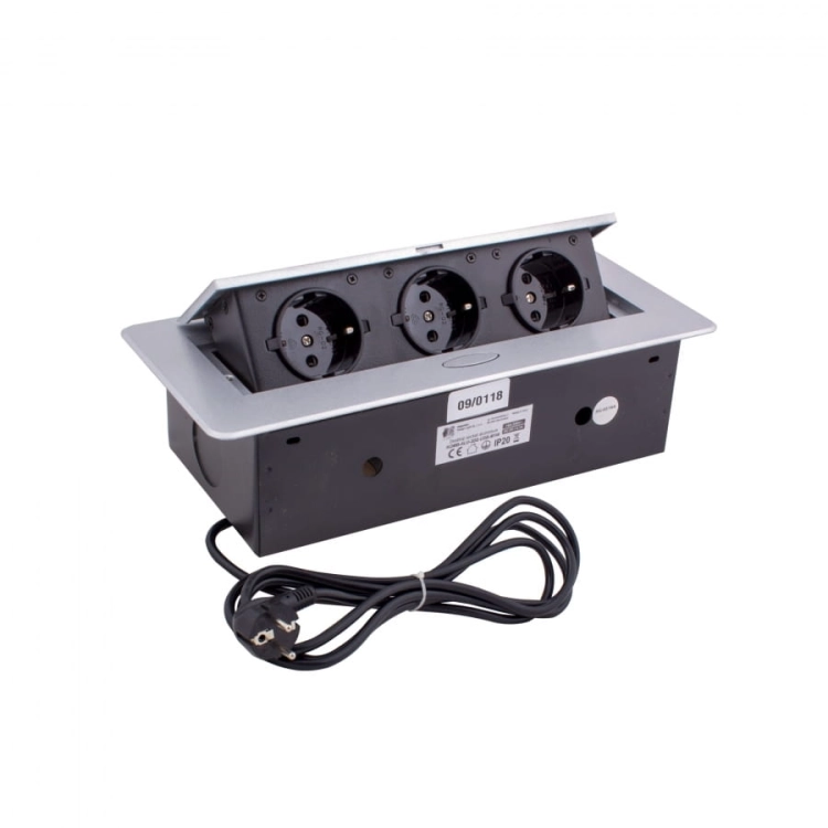 Gniazdo Kombi Box aluminium