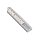 Profil Led Line Mini nakładany klosz transparentny aluminium