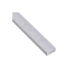 Profil Led Line Mini nakładany klosz mleczny aluminium