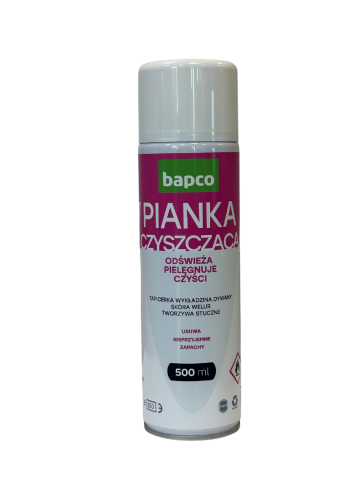 Bapco pianka czyszcząca aerozol 500ml