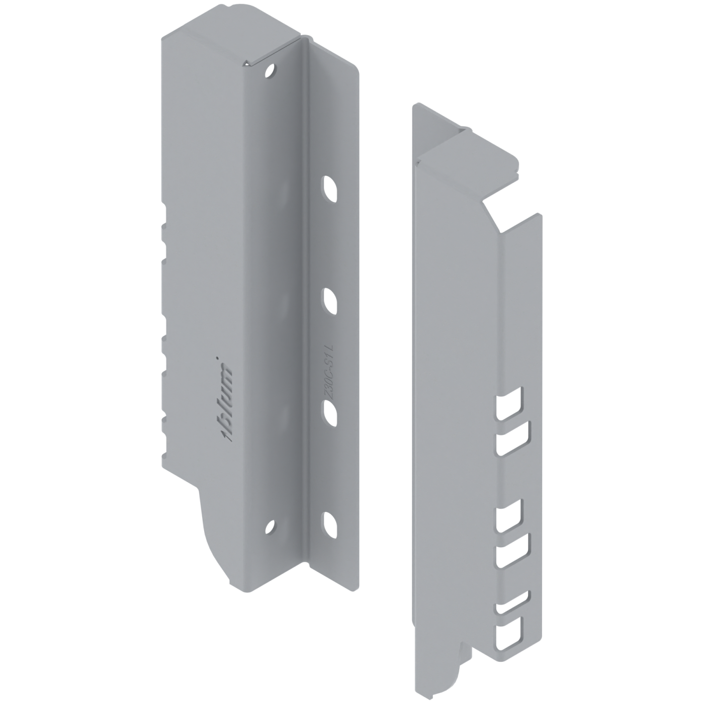 TB uchwyt ścianki tylnej 151 kpl szary