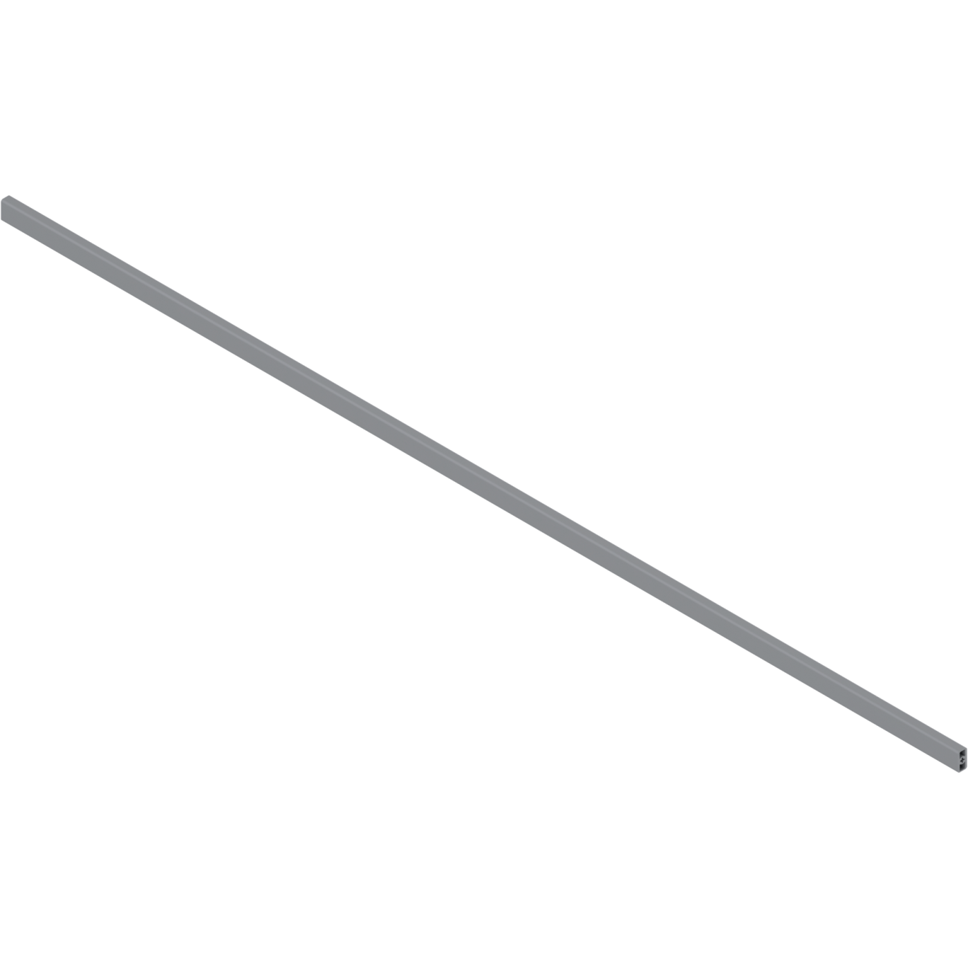 Reling poprzeczny 1046.3mm, prostokątny szary ZRG1046Z