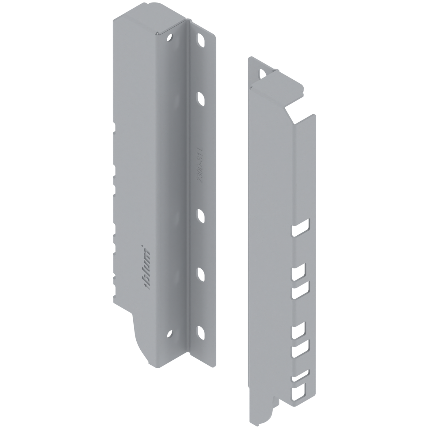 TBX uchwyt ścianki tylnej 183mm (D) (kpl) szary Z30D000SL