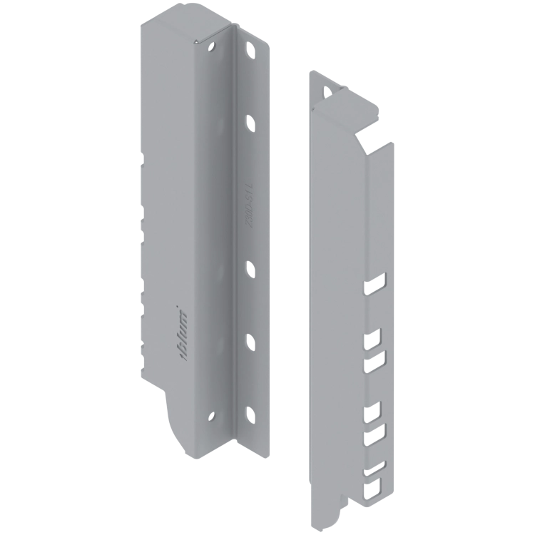 TBX uchwyt ścianki tylnej 183mm (D) (kpl) szary Z30D000SL