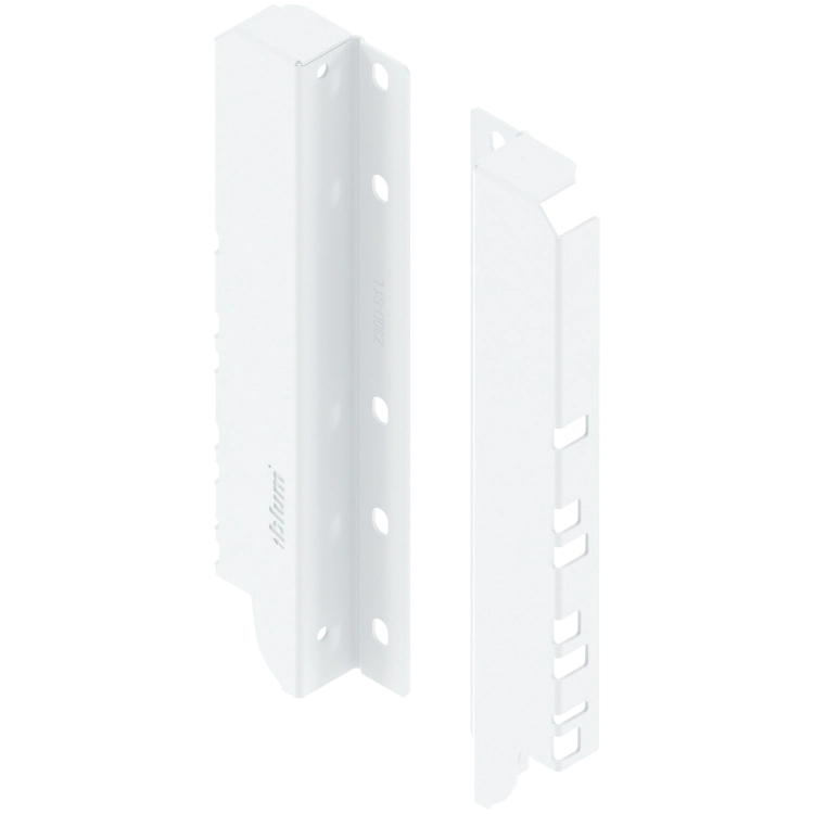 TBX uchwyt ścianki tylnej 183mm (D) (kpl) biały Z30D000SL