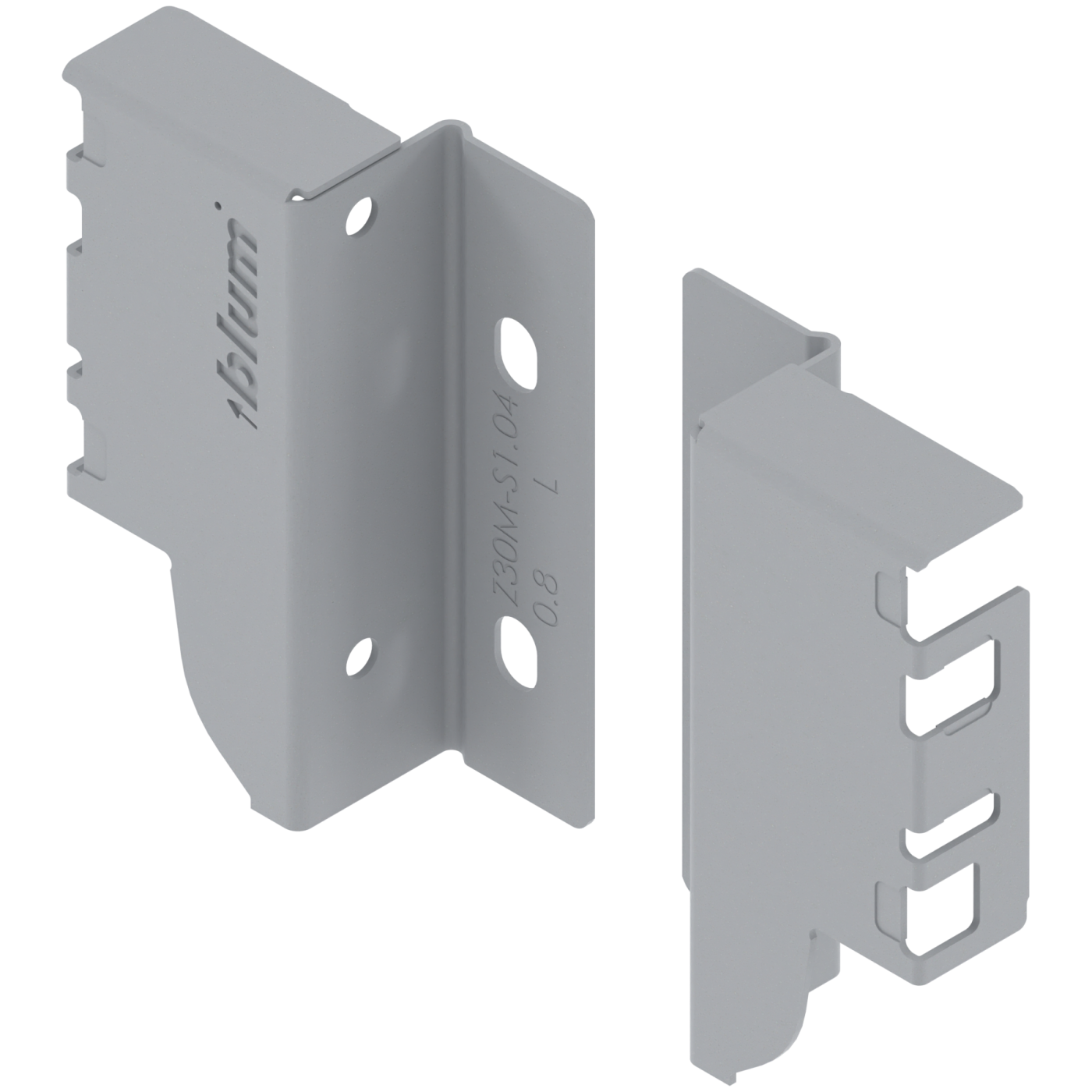 TBX uchwyt ścianki tylnej 68mm (kpl) Z30M000S.04 szary