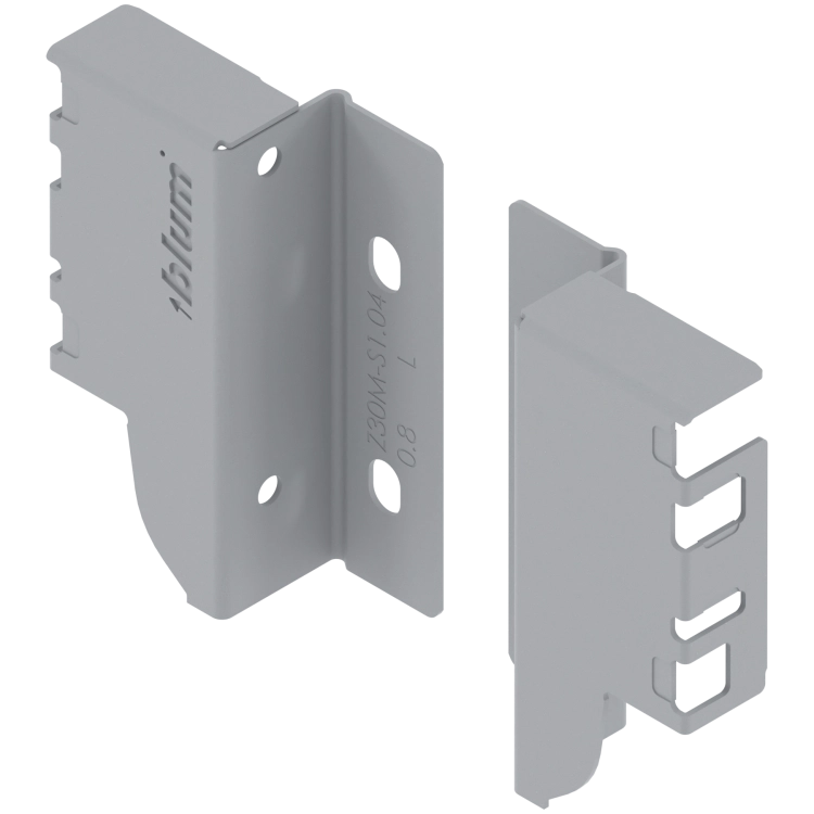 TBX uchwyt ścianki tylnej 68mm (kpl) Z30M000S.04 szary