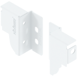 TBX uchwyt ścianki tylnej 53mm (kpl) biały Z30N000S04