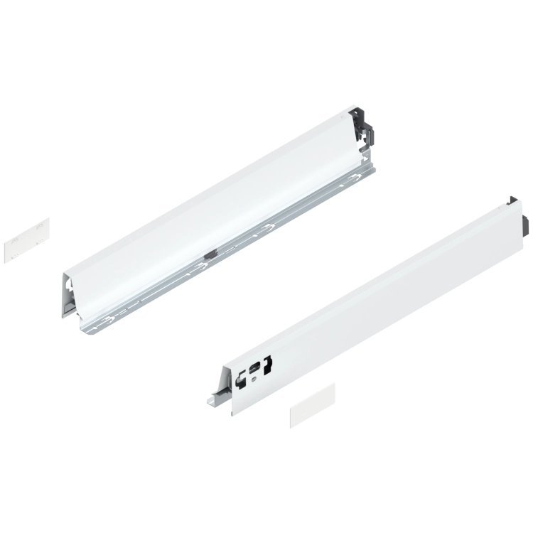 Boki TBX Antaro 68mm 500mm P/L pod piekarnik biały