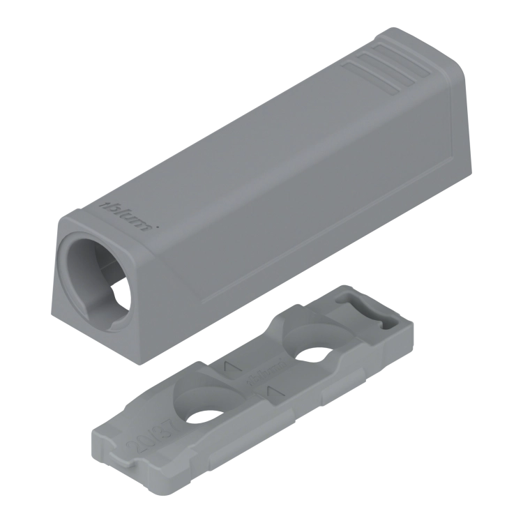 ADAPTER do tip-on prosty krótki 9561201 Szary