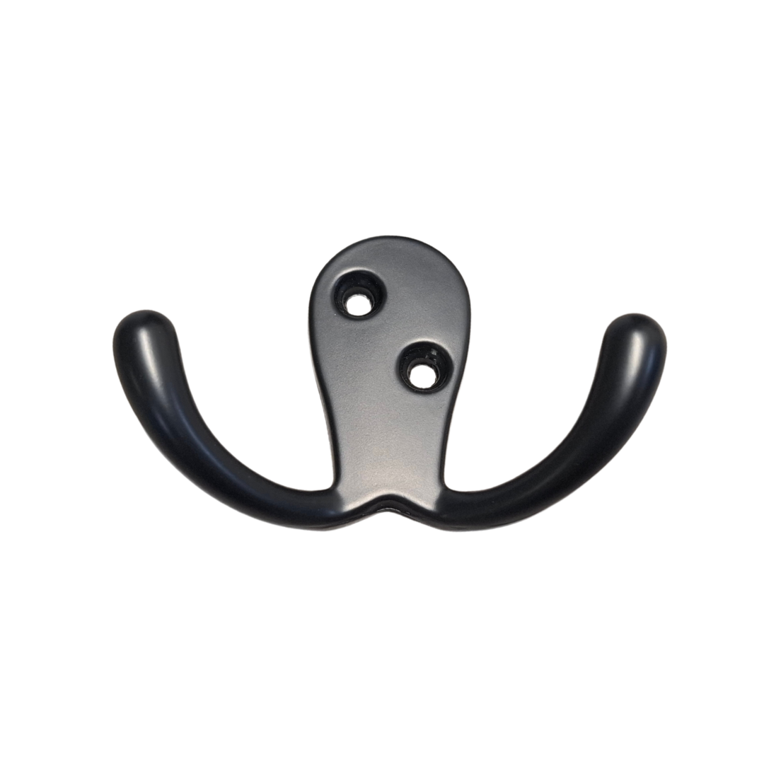 Wieszak podwójny mały H 21 aluminium 2