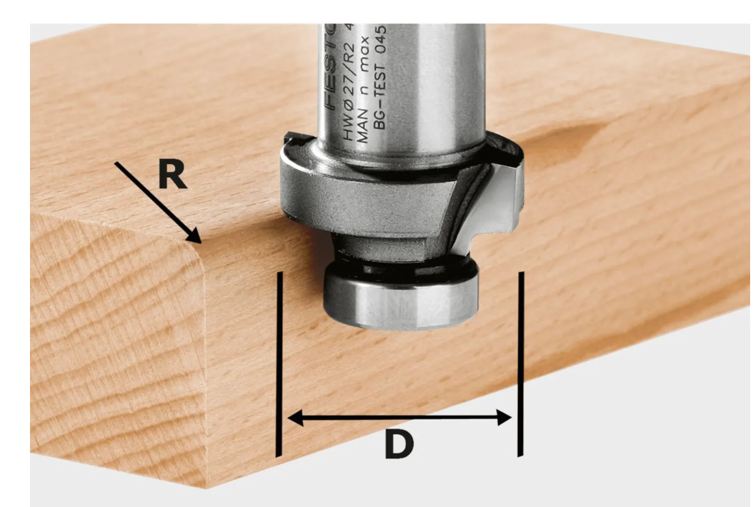 Frez do zaokrągleń HW  R5-OFK 500 FESTOOL   490095