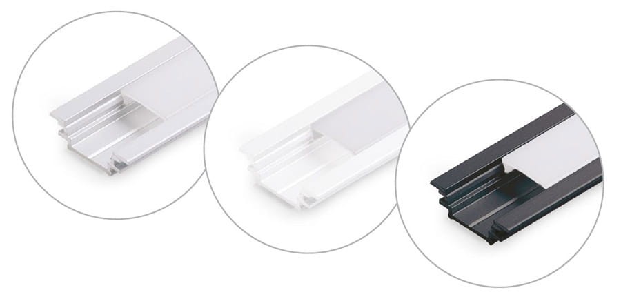 Profil Led K1-Z02 3.0 mb wpuszczany