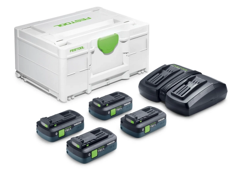 Zestaw energii 18V 4xTBX4/ TCL6 Duo FESTOOL 578823