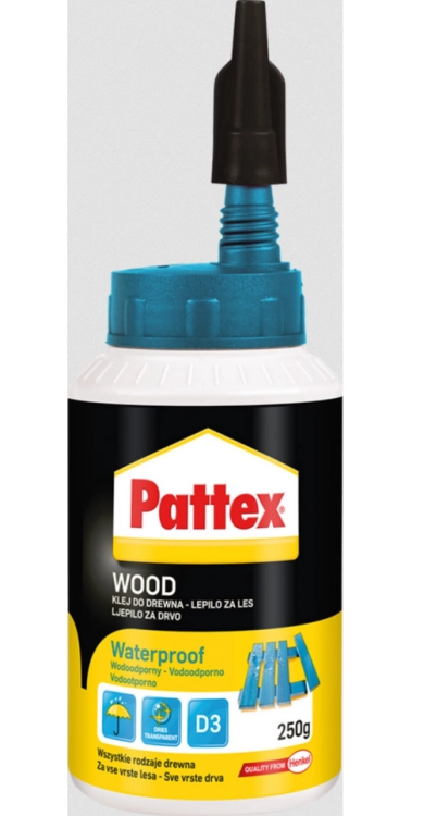 Pattex Super 3 250g (do każdego rodzaju drewna) wodoodporny