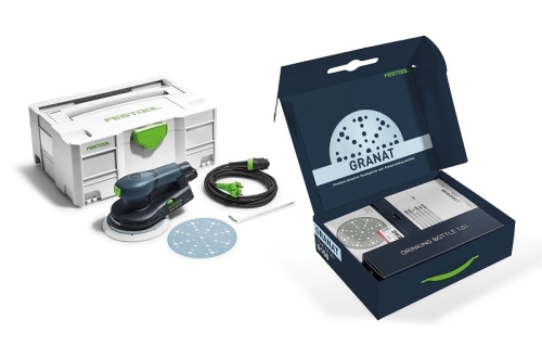 Szlifierka mimośrodowa ETS EC 150/5 GR-Set P FESTOOL 578188 (576329+578131)
