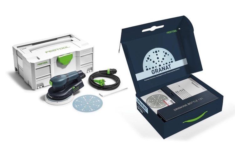 Szlifierka mimośrodowa ETS EC 150/5 GR-Set P FESTOOL 578188 (576329+578131)