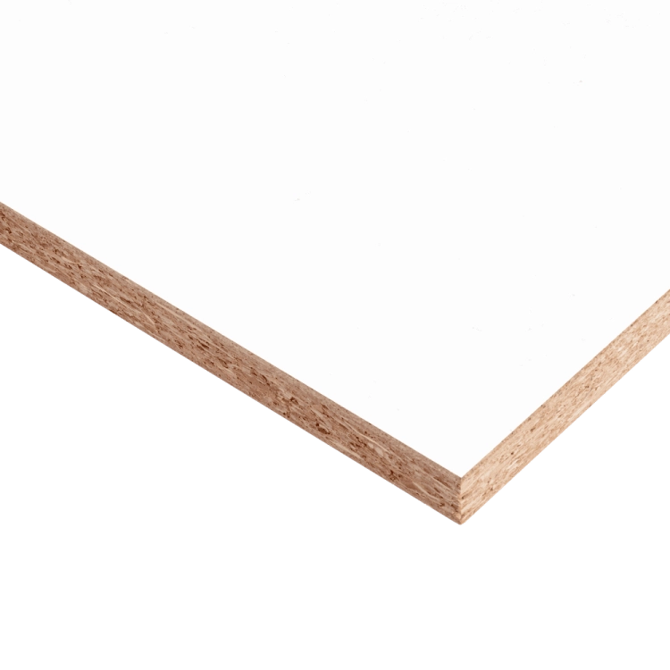 Płyta MDF laminowana dwustronnie biała alaska 8681SM 18mm 2800*2070 | Swiss Krono wygląd