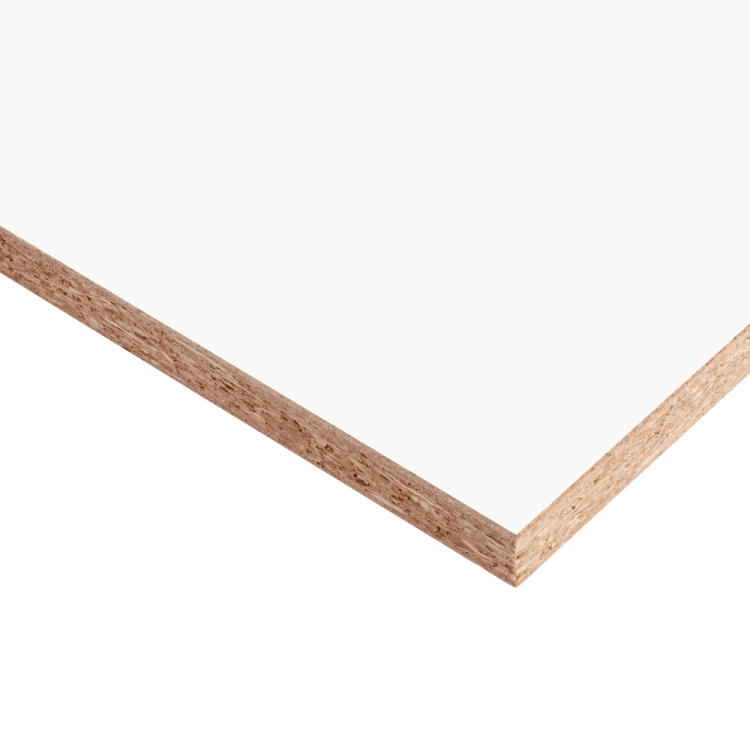 Płyta laminowana Biała SM 18mm2800*2070 | Swiss Krono wygląd