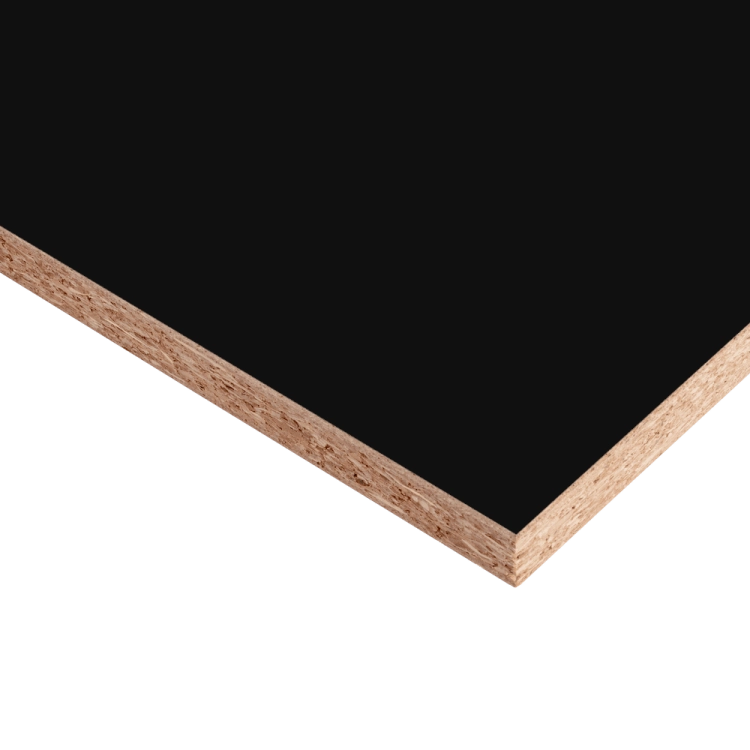 Płyta laminowana Czarna VL 18mm 2800x2070 | Swiss Krono wygląd