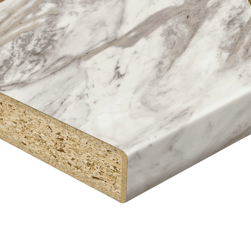 Blat Marmur Cassandra SM 38mm 4100x600mm R3 | Swiss Krono wygląd