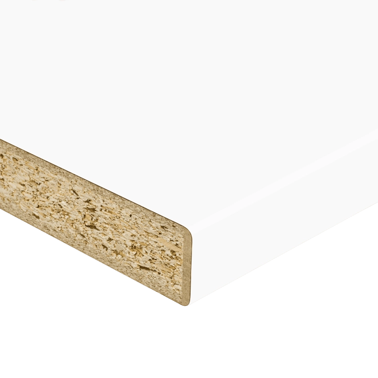 Blat Biały Alaska KM 38mm 4100x600mm R3 | Swiss Krono wygląd