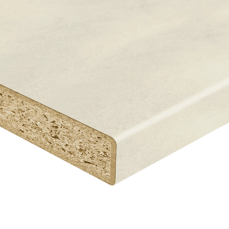 Blat Bianka KM 38mm 4100x600mm R3 | Swiss Krono wygląd
