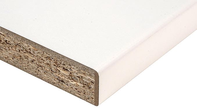 Blat Biel Alpejska SQ 38mm 4100x600mm R3 | Swiss Krono wygląd