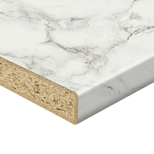 Blat Calacatta Oro SM 38mm 4100x600mm R3 | Swiss Krono wygląd